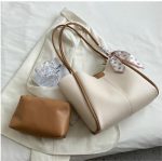 Fashion Solid Color Scarves Tote Bag ASC407 - Image 4