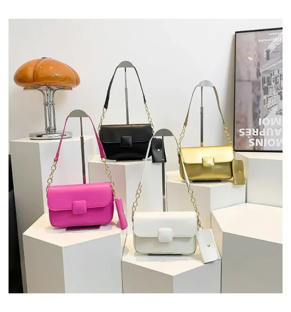 Stylish Shiny Shoulder Bag ASC309