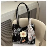 Flower Tote Shoulder Bag ASC324 - Image 3