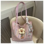 Flower Tote Shoulder Bag ASC324 - Image 2