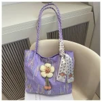 Flower Tote Shoulder Bag ASC324 - Image 5