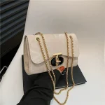 Stylish Golden Chain Bag ASC379 - Image 3