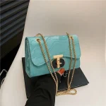 Stylish Golden Chain Bag ASC379 - Image 2