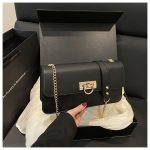 Trendy Leather Chain Shoulder Bag ASC399 - Image 3