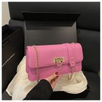 Trendy Leather Chain Shoulder Bag ASC399 - Image 2