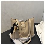 Large Capacity Handbag Women Simple Leather Tote Bag ASC409 - Image 3
