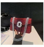 Trendy bag with stones ASC316 - Image 5