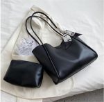 Fashion Solid Color Scarves Tote Bag ASC407 - Image 2