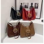 Women Suede Shoulder Bag ASC408
