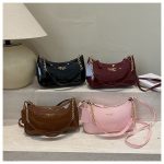 Dual Belt Shoulder Bag for Women | Medium PU Handbag DD439