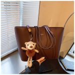 Premium Women's PU Leather Tote Handbag N431 - Image 4
