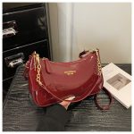 Dual Belt Shoulder Bag for Women | Medium PU Handbag DD439 - Image 5