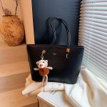 Premium Women's PU Leather Tote Handbag N431 - Image 5