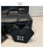 Mini Heart Shape Tote Bag for Women | Cute PU Handbag RM202 - Image 2
