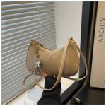 Small Shoulder Bag for Women | Lightweight PU Handbag with Charm RM198 - Image 5